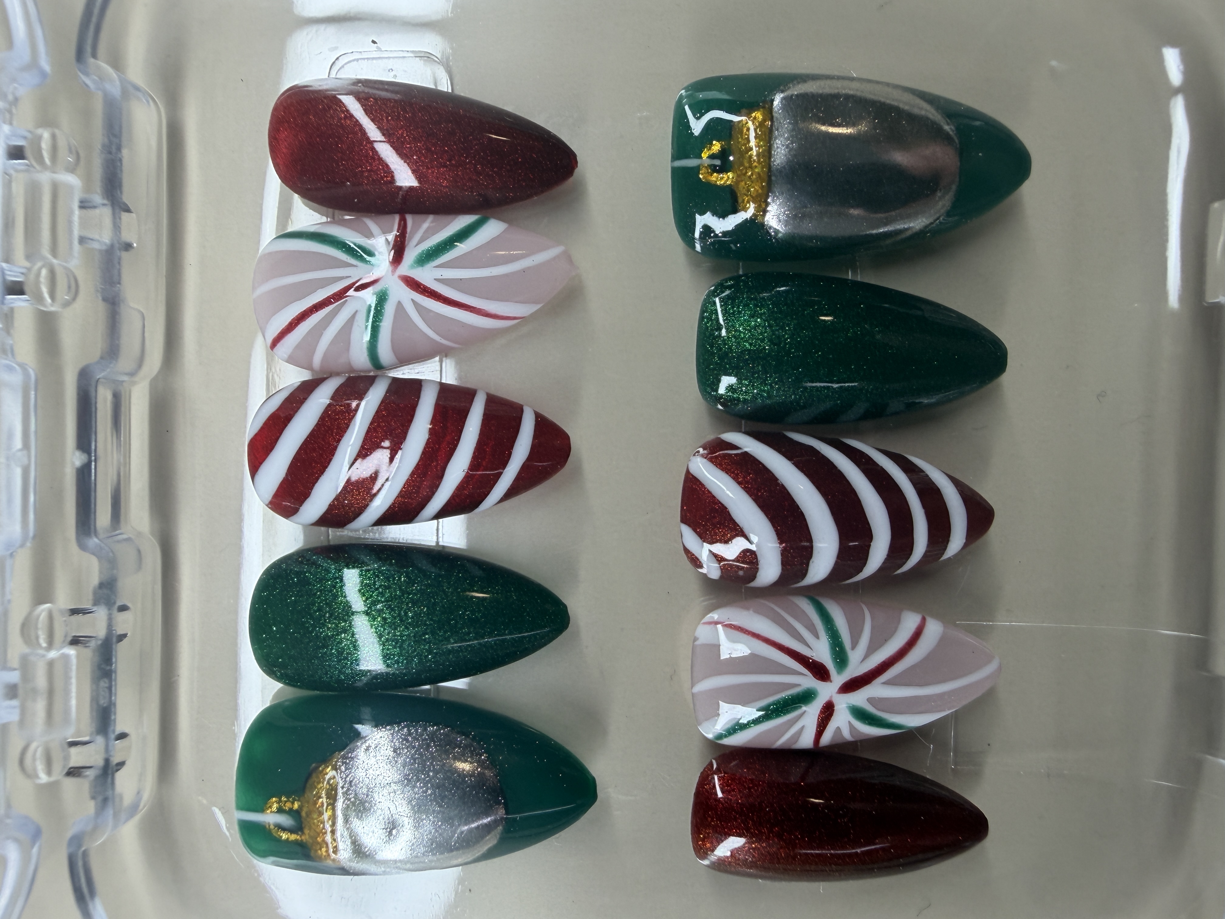 Christmas nail set