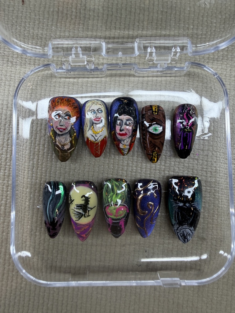 Halloween nail set