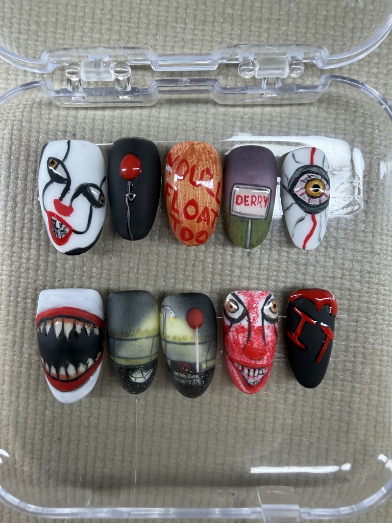 Halloween nail set
