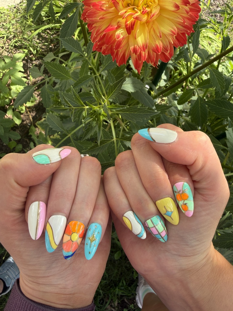 Summer nail set